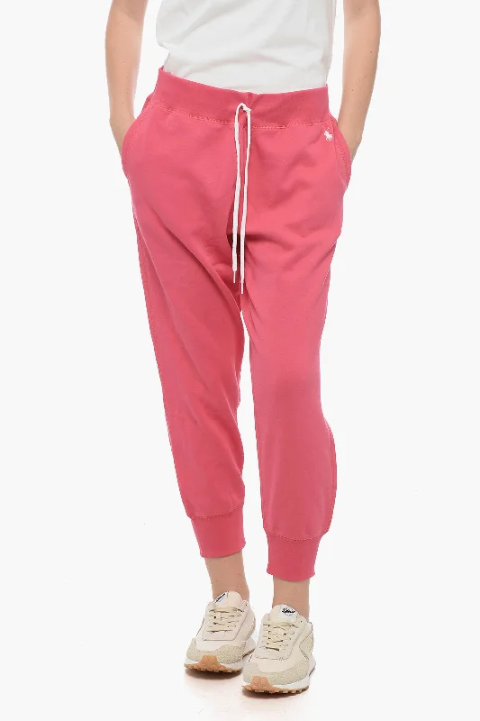 women's insulated pantsPolo Ralph Lauren Fleece Cotton Blend Sweatpants with Cuffs