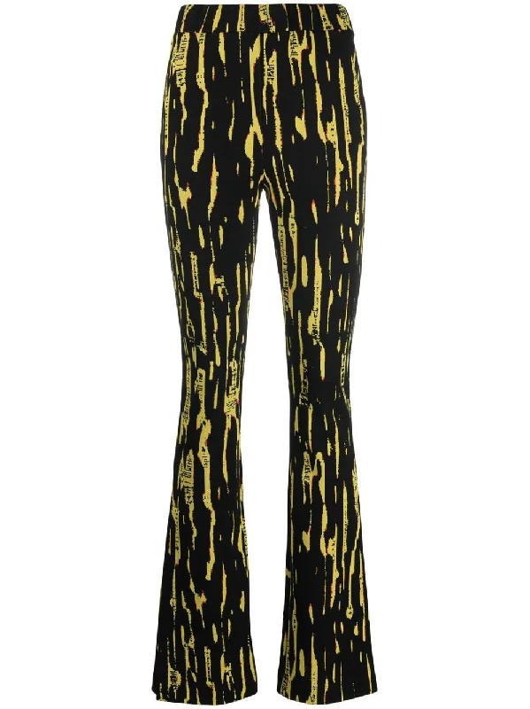 women's drawstring pantsAmbush Women's Trousers yellow