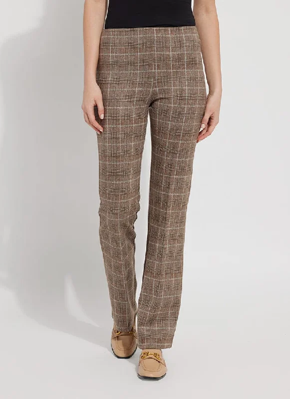 women's sustainable pantsElysse Pant - Cottage Plaid (33" Inseam)