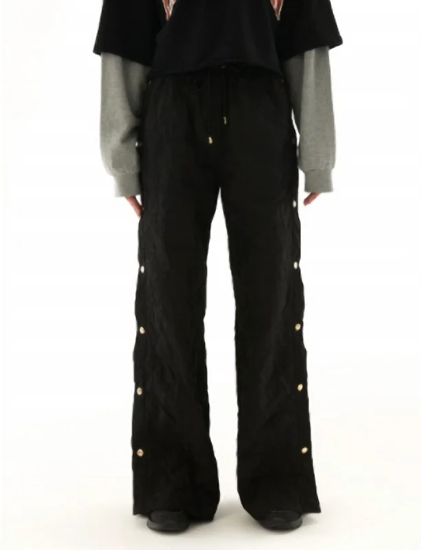 women's embroidered pantsVolley Pant In Black