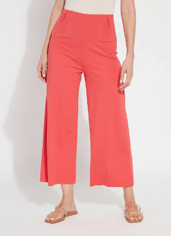 women's retro pantsEllis Culottes Ponte Crop (25" Inseam)