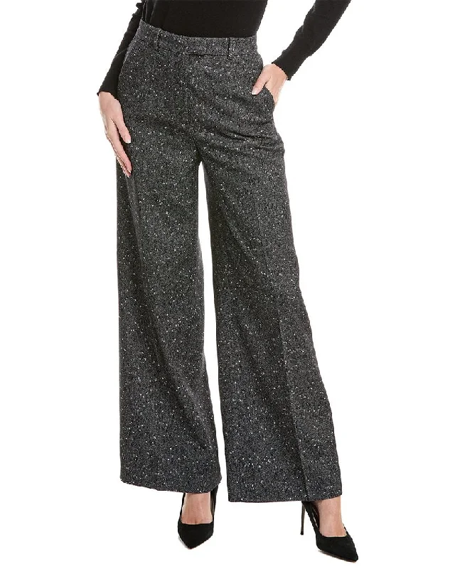 women's mini pantsHugo Boss Tovette Wool-Blend Pant