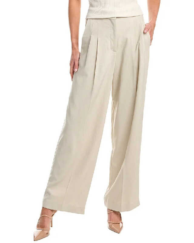 women's plus-size pantsba&sh Pleated Pant