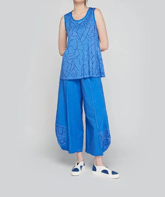 women's high-slung pantsEnergy Knit Pant In Blue