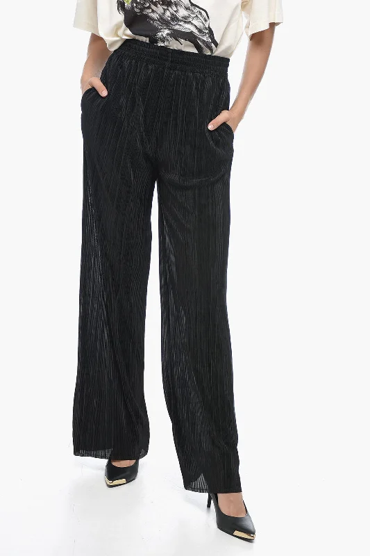 women's formal pantsMaison Margiela MM6 Wide-leg Pleated Pants