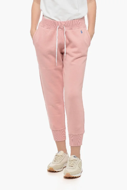 women's clubbing pantsPolo Ralph Lauren Fleece Cotton Blend Sweatpants with Cuffs