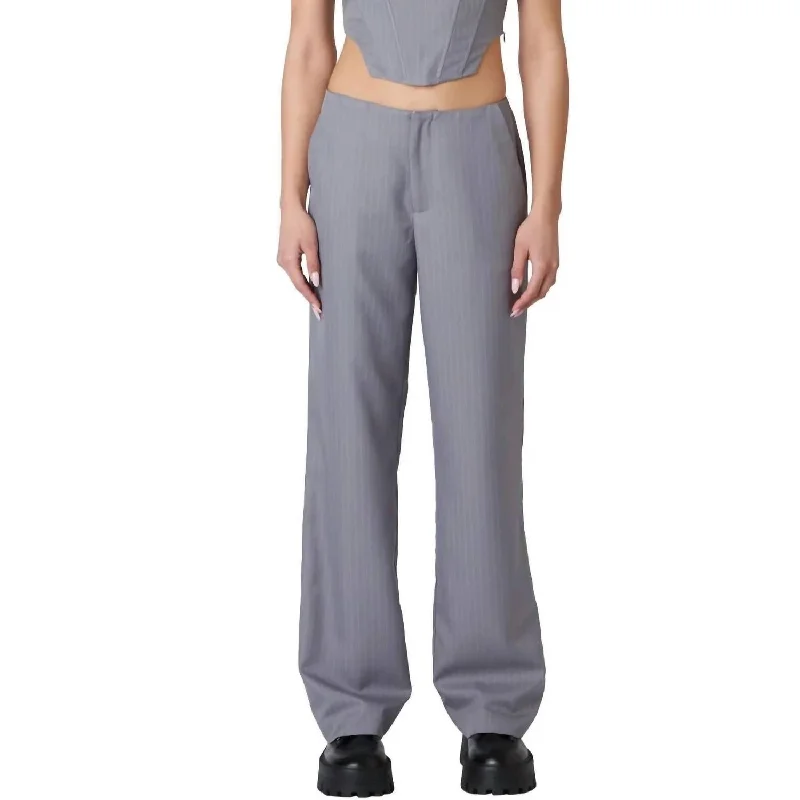 women's distressed pantsEloise Trouser In Grey