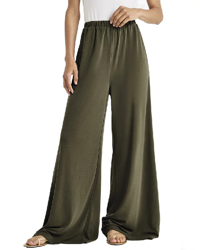 women's hot pantsSplendid Giada Sandwash Palazzo Pant