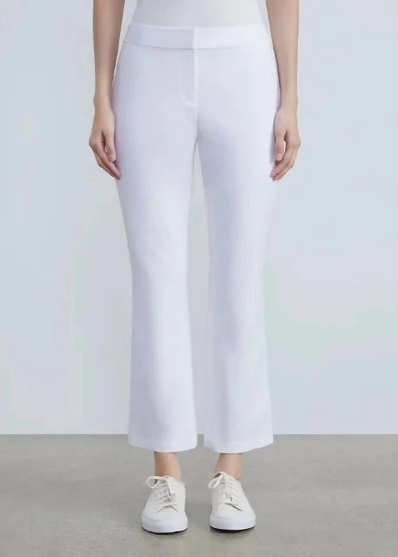 women's flare pantsManhattan Skinny Flare Pant In White