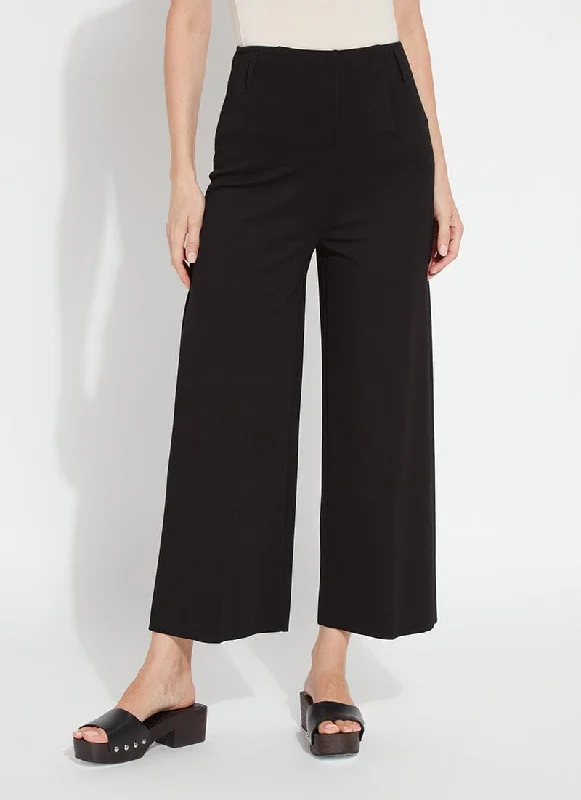 women's mid-rise pantsEllis Culottes Ponte Crop (25" Inseam)