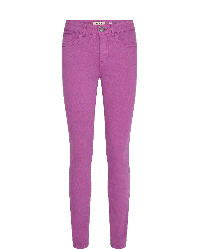 women's denim jeans for petite womenMos Mosh Vivid Viola Regular Vice Colour Pant