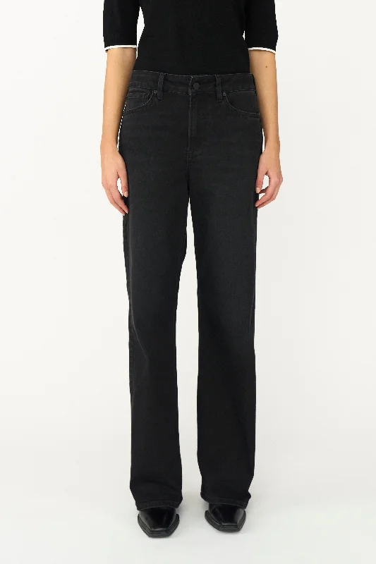 women's mom jeans denimPD-Birkin Jeans Oak - Black