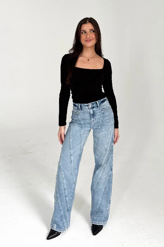 women's denim jeans with button-fly closureRiley Jeans