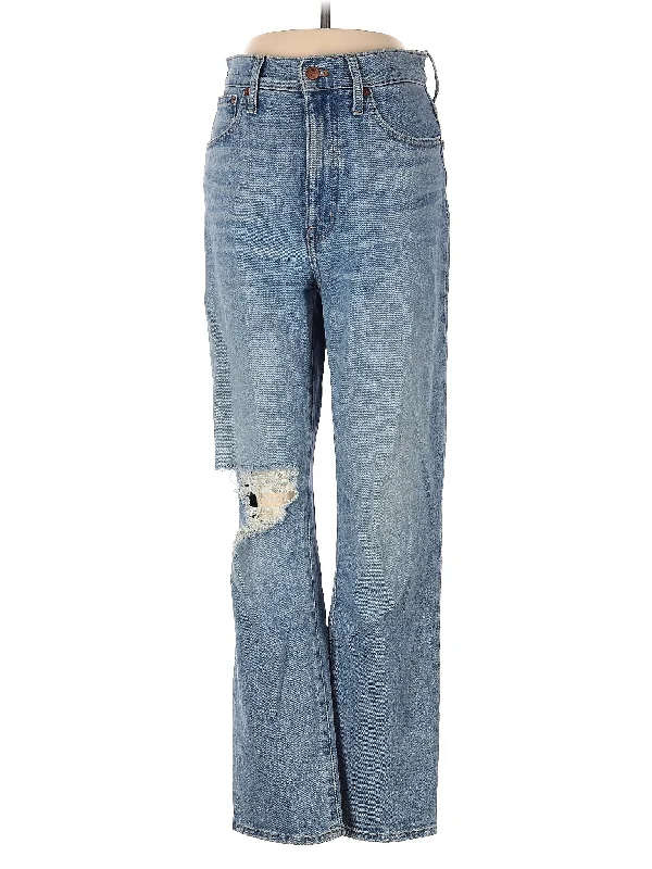 women's cropped denim jeansHigh-Rise Wide-leg Jeans