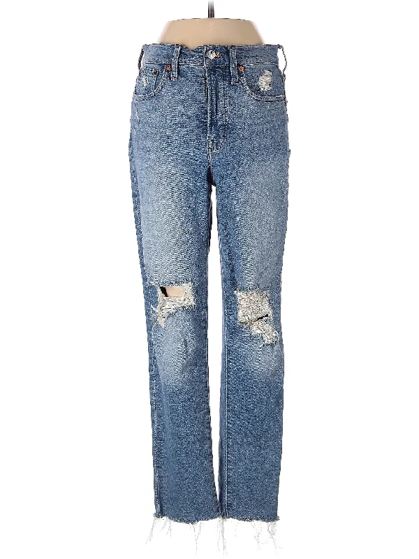 women's denim jeans with leather back pocketsHigh-Rise Boyjeans Jeans