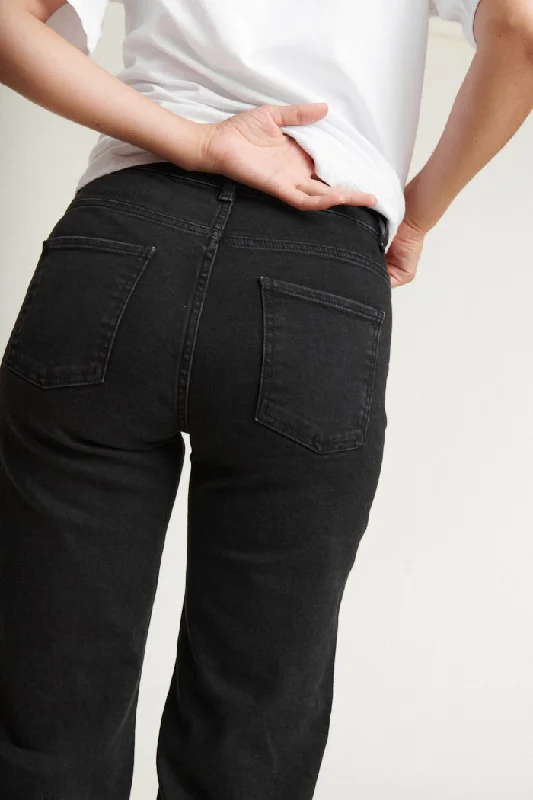 women's denim jeans with spandexElisa Jeans - Black