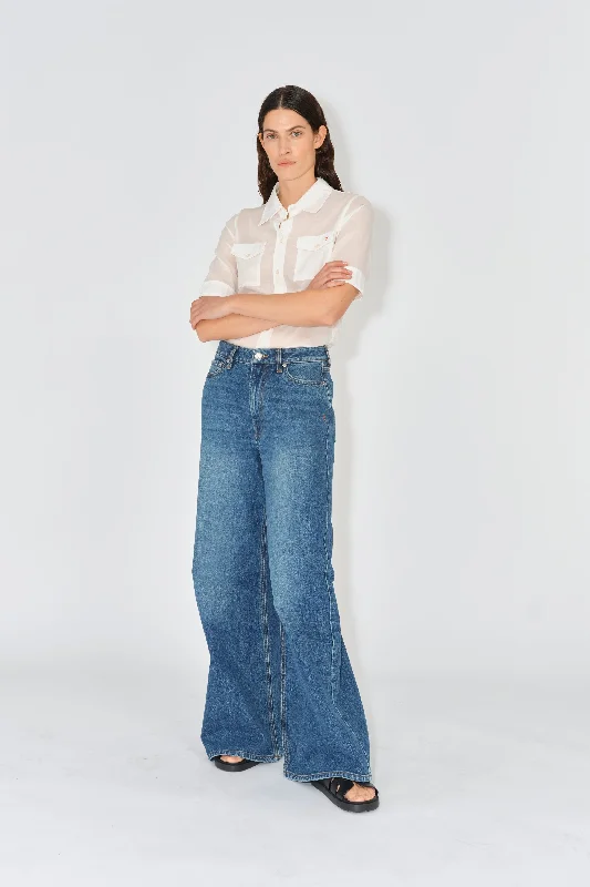 women's denim jeans for everyday wearTMRW Arizona Jeans - Bilbao Pleats