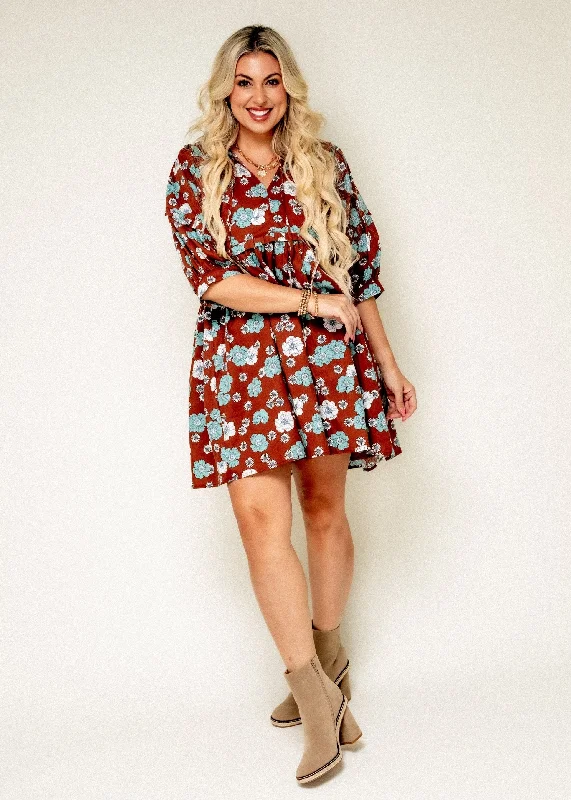 tall women Mimi dresses that fitDream Getaway Floral Mini Dress