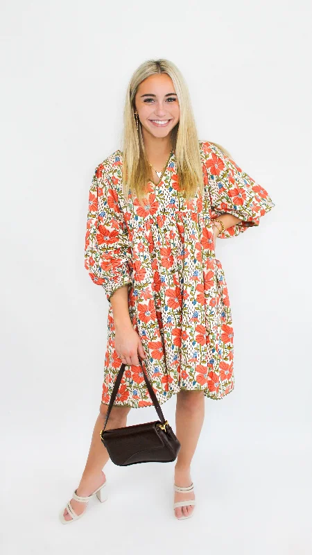 cute mini Mimi dresses for casual looks"Take Me Home" Floral Print Mini Dress