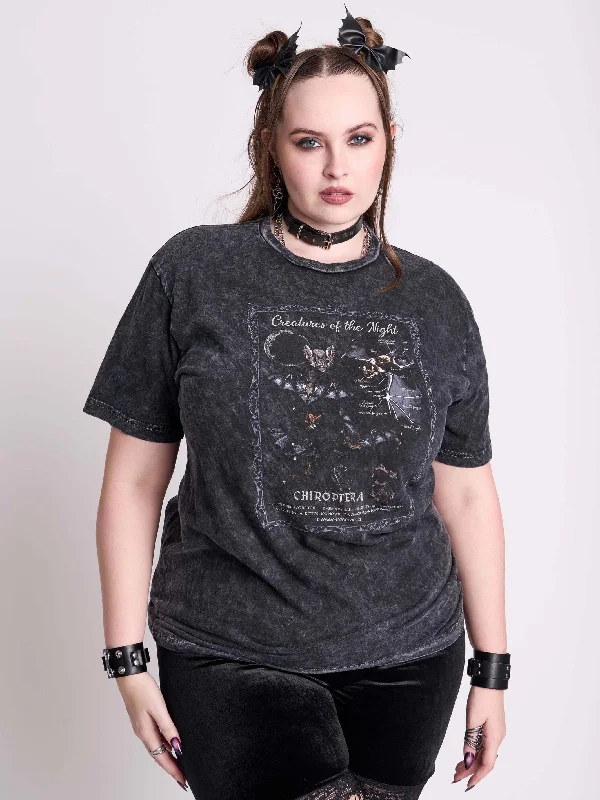 women's tops for those who want to add a touch of sophistication to their casual attireBat's Anatomy T-shirt