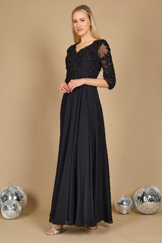 trendy wedding dressesDylan & Davids Long Formal Mother of the Bride Dress