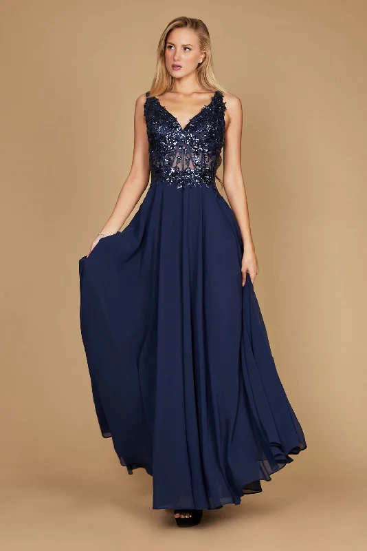 off-the-shoulder wedding dressesDylan & Davids Long Thick Strap Formal Mother Of The Bride Dress