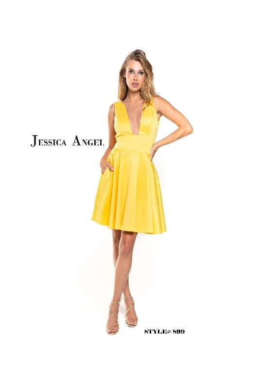 Sleeveless Dress For WomenJessica Angel Short Sleeveless Cocktail Dress 899