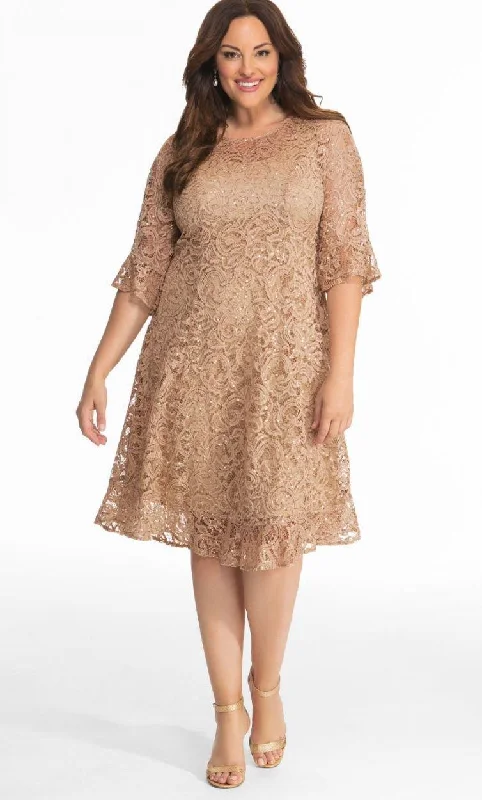 Flowing Tulle Long Sleeves DressKiyonna Long Sleeve Sequin Lace Cocktail Dress