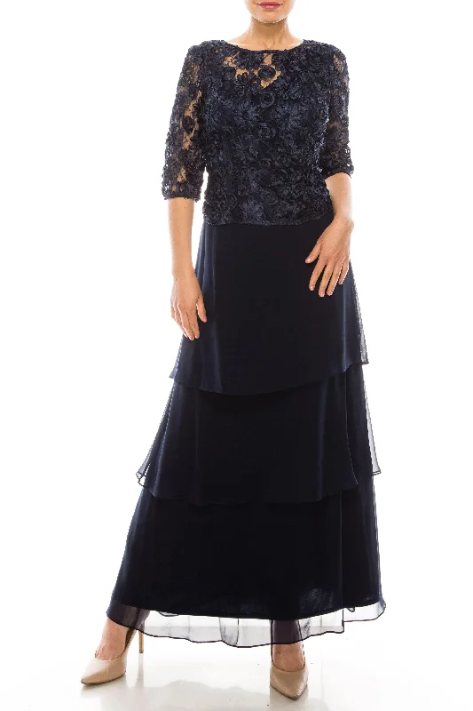 timeless wedding dressesLe Bos Long Formal Mother of the Bride Dress 28145