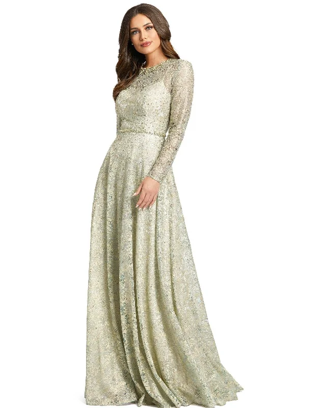 detailed wedding dressesMac Duggal 49188 Mother of the Bride Long Dress Sale