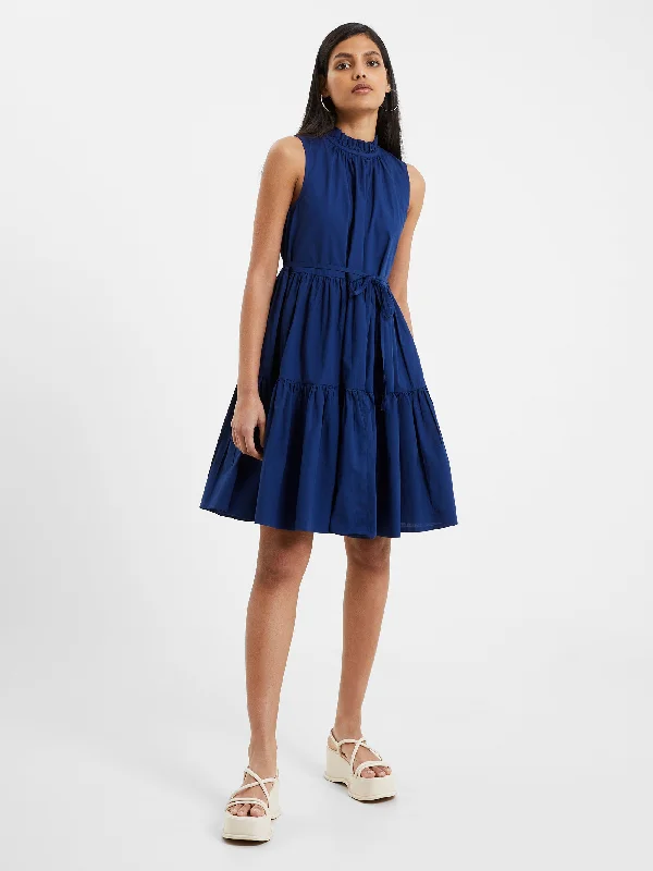 Sleeveless Dress With Adjustable StrapsRhodes Poplin Sleeveless Dress