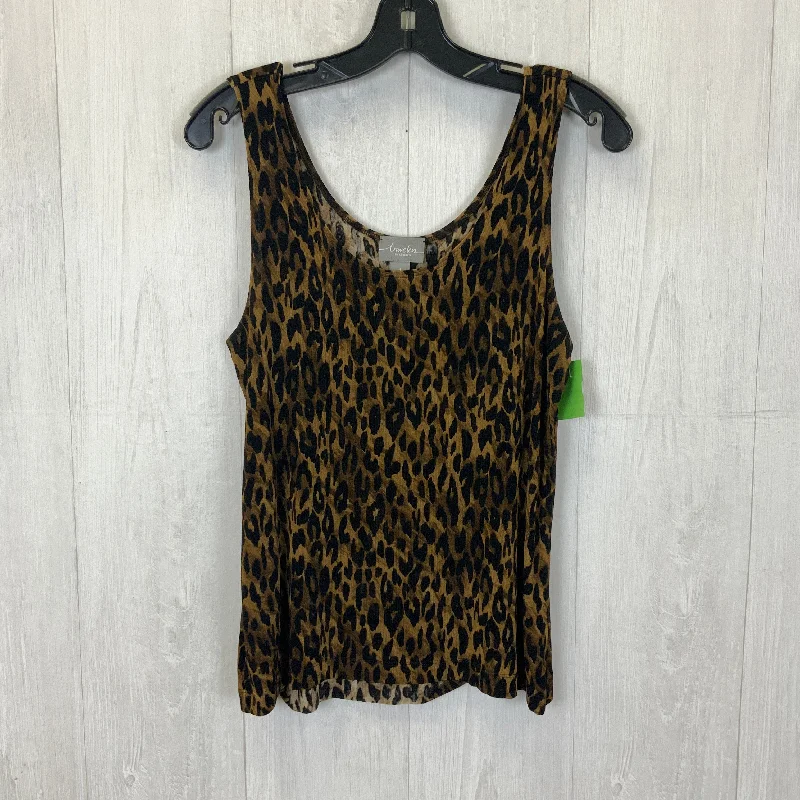 women's tops with built-in brasTop Sleeveless Basic By Chicos  Size: M