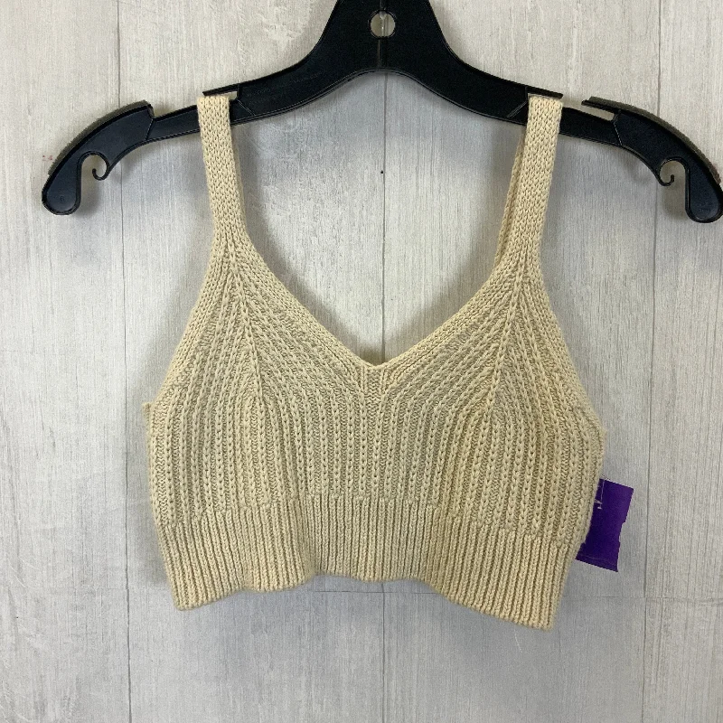 women's tops for those who want to invest in timeless piecesTop Sleeveless Basic By Zara  Size: M