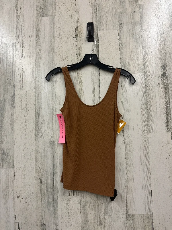 women's tops with asymmetrical designsTop Sleeveless By H&m  Size: Xs