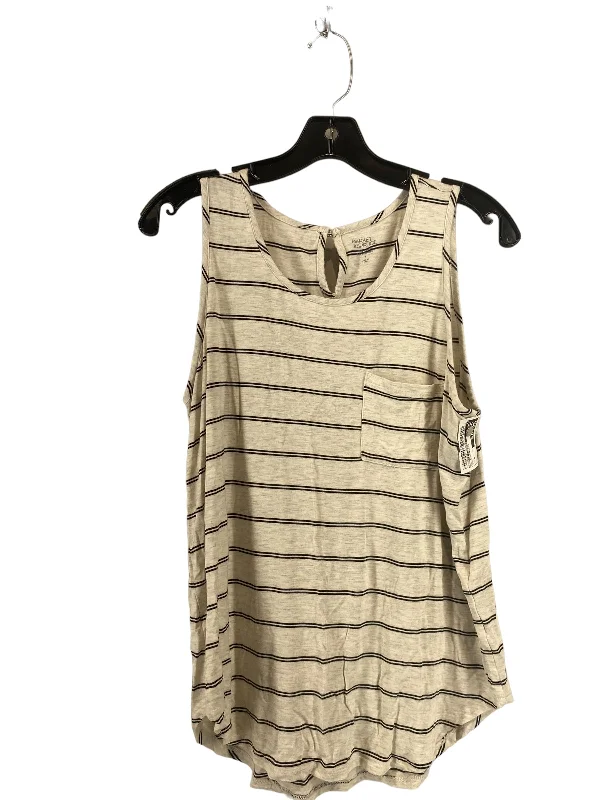 women's tops with spaghetti straps and deep V-necksTop Sleeveless By Market & Spruce  Size: M