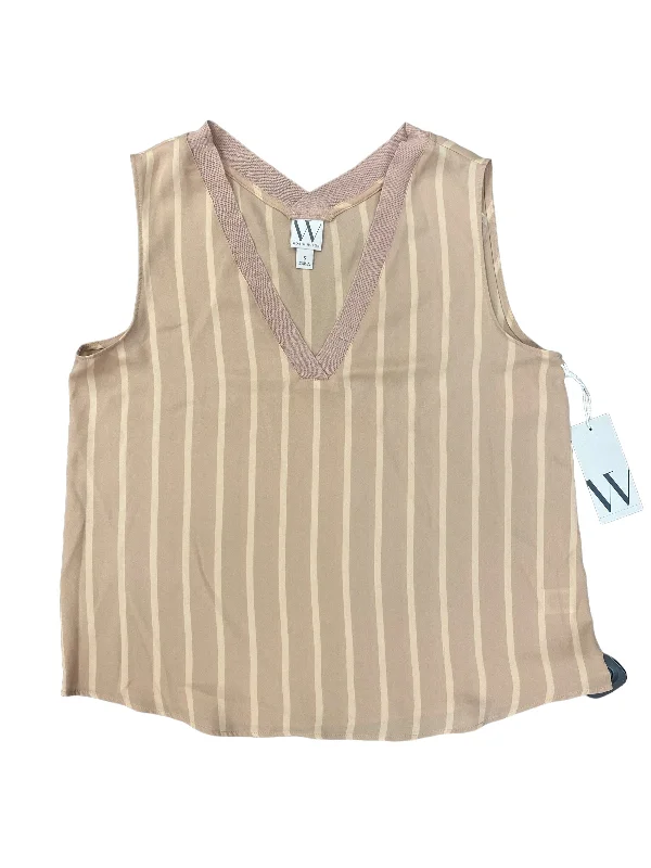 women's tops for those who love to dress up their casual looks with stylish topsTop Sleeveless By Worthington  Size: S