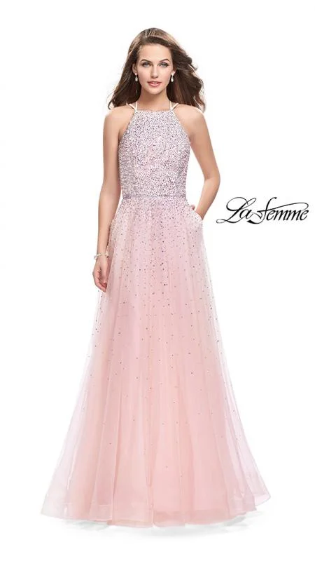 lace prom dresses26250 Prom Dress Blush