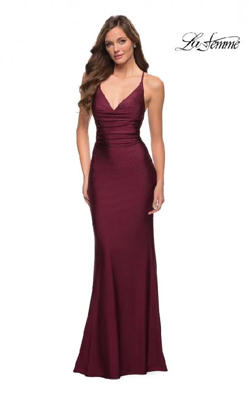 prom dresses with illusion panels29935 Prom Dress Dark Berry