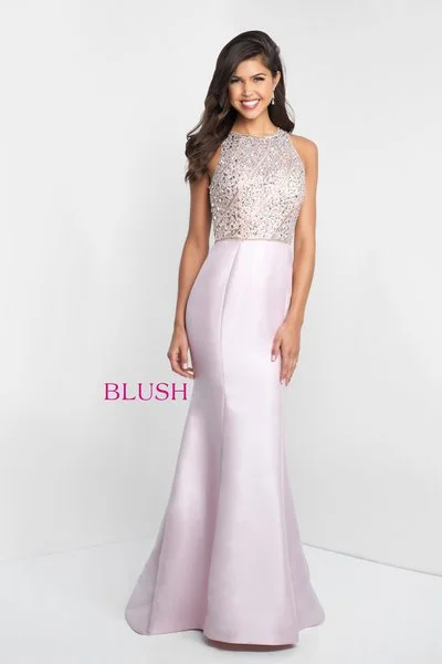 classic prom dressesC1012 Prom Dress Blush