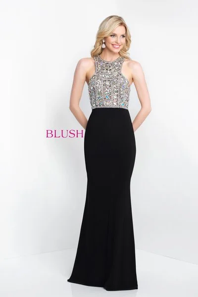 high-low prom dressesC1019 Prom Dress Black